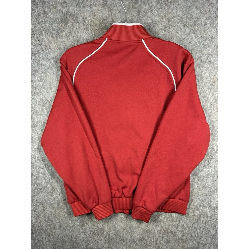 Nike Team Y2K Track Jacket Red White Full Zip Swoosh Youth XL Vintage 2000s